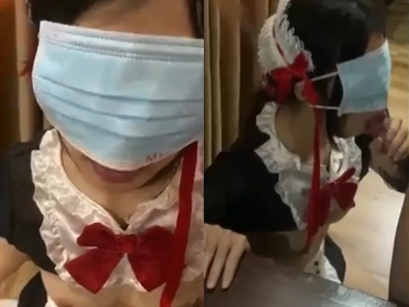 Em ghệ việt dâm cosplay nô lệ tình dục mút bú con chuối điêu luyện