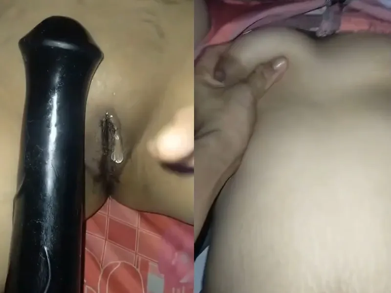 Cô bạn gái xinh tươi vú ngon bướm múp tự sướng bằng sextoy cực sướng